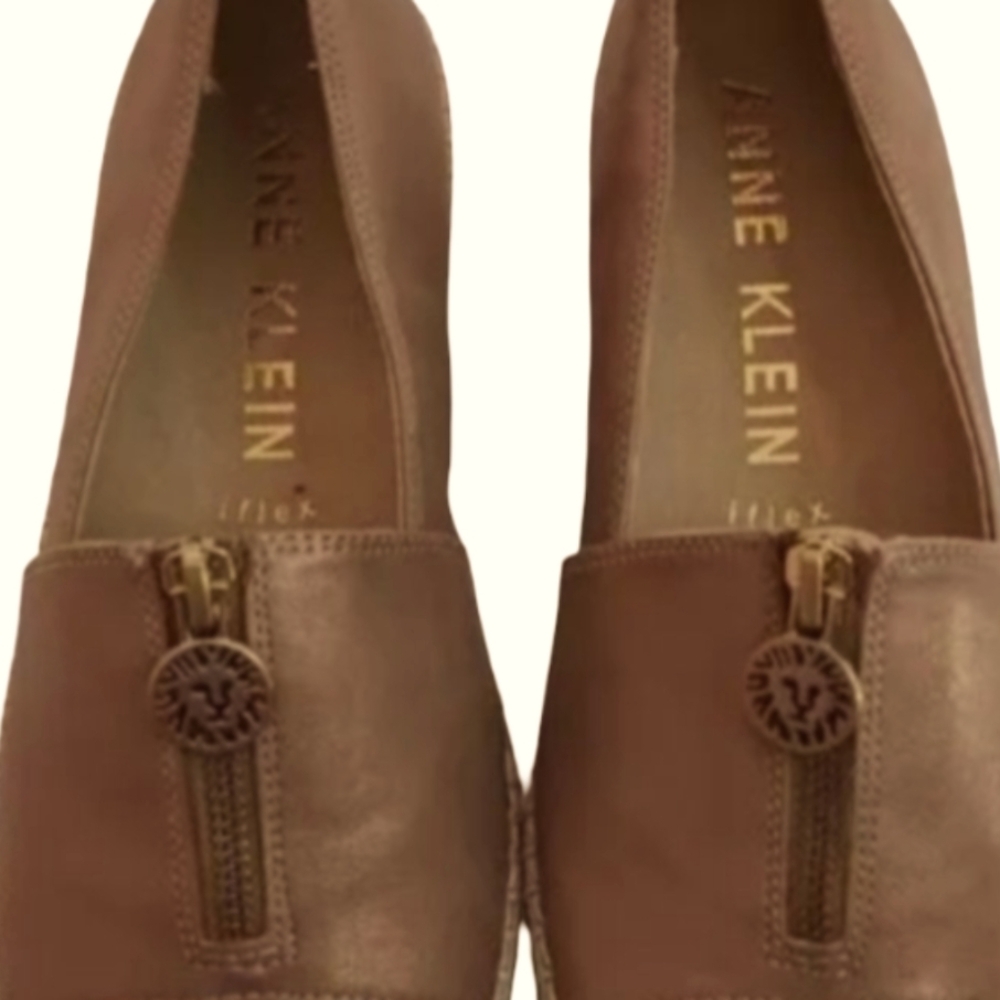 Anne Klein Akzetta Flex Slip On Shoe Casual Comfy Classy Chic Size 9 Narrow - Picture 7 of 10